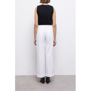 Pantalon - Blanc - 02 - 34253045