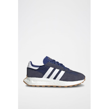 Sneakers en nubuck Retropy E5 - Bleu marine - 02 - 34329426