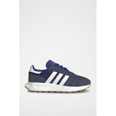 Sneakers en nubuck Retropy E5 - Bleu marine - 02 - 34329426