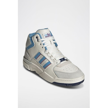 Chaussures de tennis en cuir Torsion - Ecru - 02 - 34329484