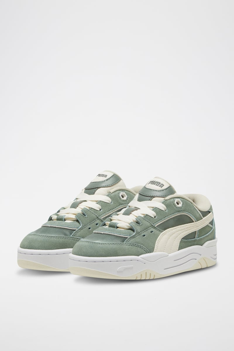 Baskets plateformes en nubuck Puma-180 Corduroy - Vert - 02 - 34357886