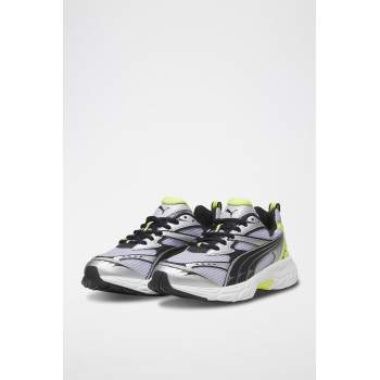 Baskets Puma Morphic Athletic - Gris clair et noir - 02 - 34357881