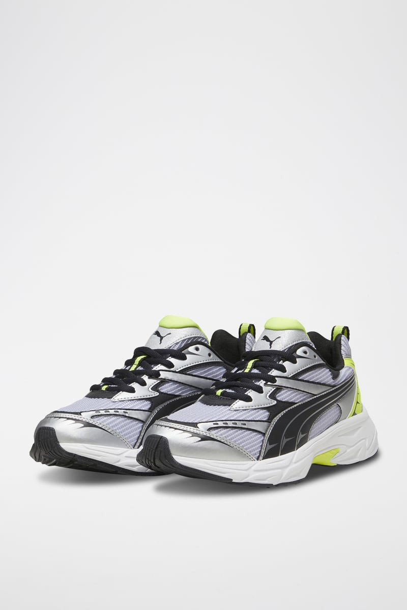 Baskets Puma Morphic Athletic - Gris clair et noir - 02 - 34357881