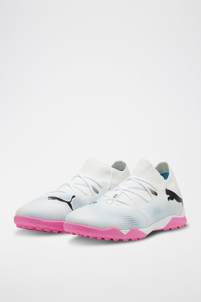 Chaussures d’entrainement Future 7 Match - Blanc et ciel - 02 - 34357892