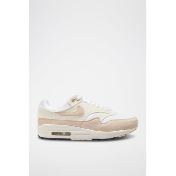 Nike Air Max 1  87 en nubuck - Blanc - 02 - 34333510