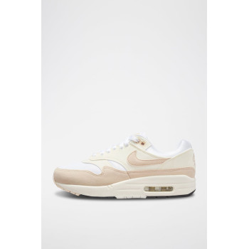 Nike Air Max 1  87 en nubuck - Blanc - 02 - 34333510