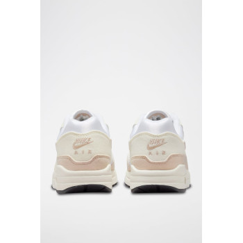 Nike Air Max 1  87 en nubuck - Blanc - 02 - 34333510