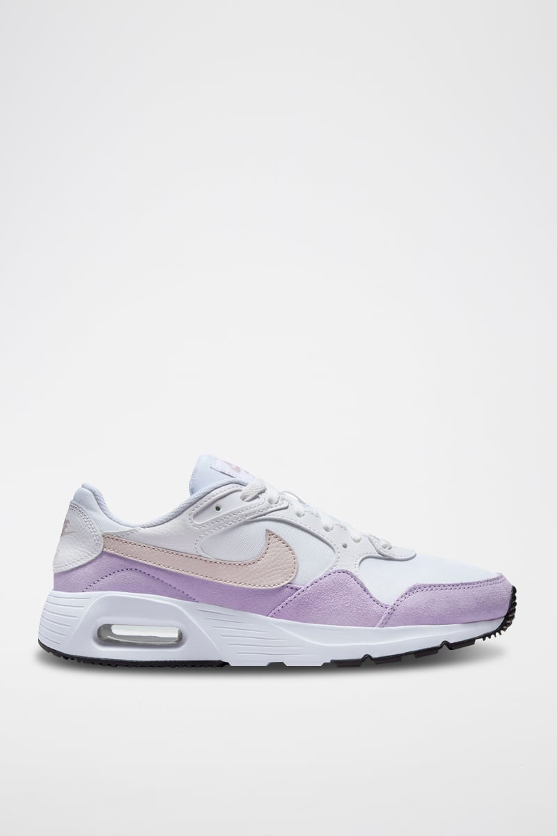 Air Max SC en cuir - Blanc et violet - 02 - 34333516