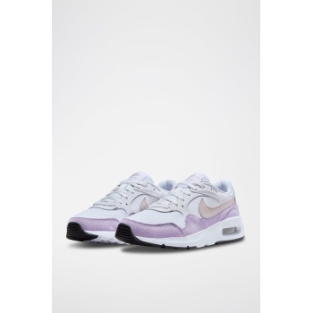 Air Max SC en cuir - Blanc et violet - 02 - 34333516