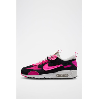 Nike Air Max 90 Futura en nubuck - Noir et fuchsia - 02 - 34333731