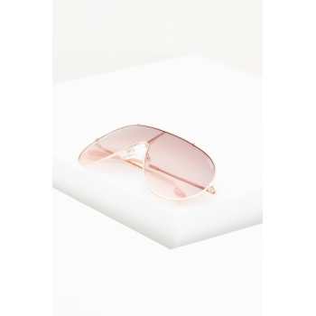 Lunettes de soleil femme - 
Catégorie 2 - Doré rose - Guess - 02 - 34372847