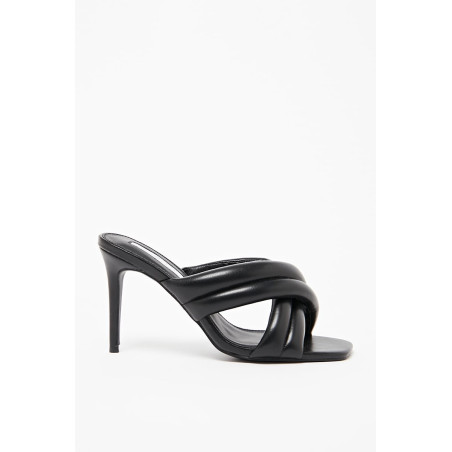 Mules à talons - Noir - 02 - 33144485