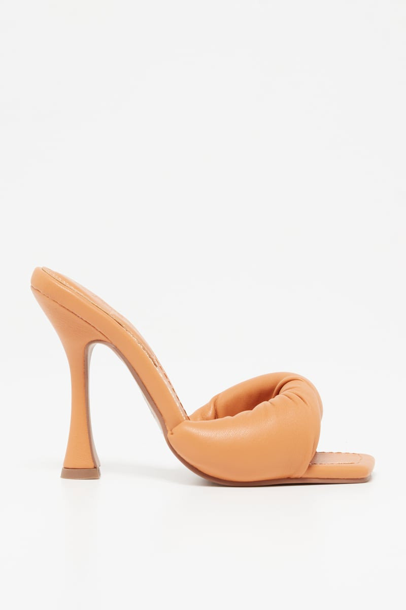 Mules à talons - Beige - 02 - 33144797