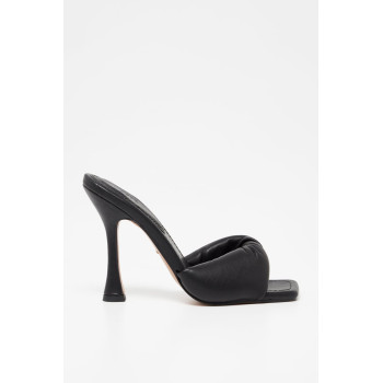 Mules à talons - Noir - 02 - 33144798