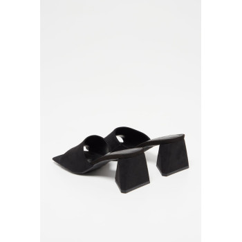 Mules à talons - Noir - 02 - 33144804