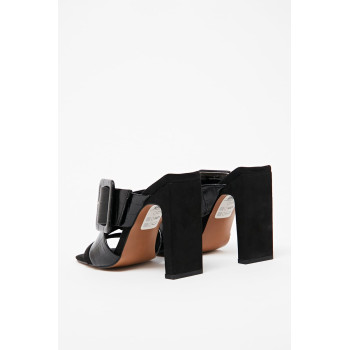 Mules à talons - Noir - 02 - 33143552