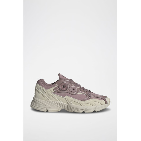 Sneakers en velours Astir W - Mauve et beige - 02 - 33528559