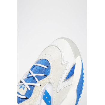 Chaussures de basketball en cuir Streetball II - Blanc et bleu cobalt - 02 - 33528618