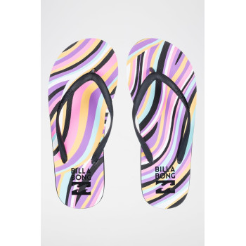 Tongs - Noir et mauve - Billabong - 02 - 34206774