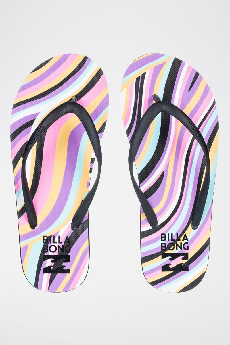 Tongs - Noir et mauve - Billabong - 02 - 34206774