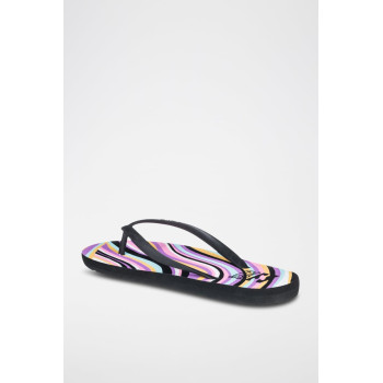 Tongs - Noir et mauve - Billabong - 02 - 34206774