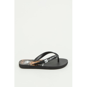 Tongs - Noir et orange - Quiksilver - 02 - 34206745