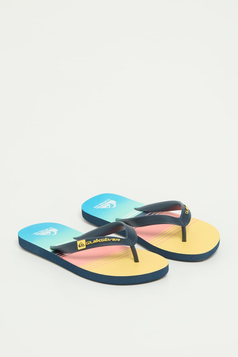 Tongs - Bleu et rose - Quiksilver - 02 - 34206753