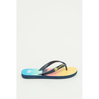 Tongs - Bleu et rose - Quiksilver - 02 - 34206753