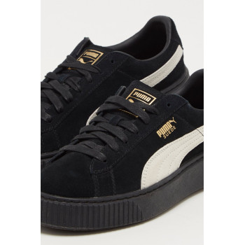 Sneakers plateformes en nubuck Suede Platform - Noir - 02 - 34456244