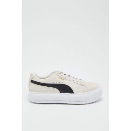 Sneakers en nubuck Suede Mayu - Ecru - 02 - 34456271