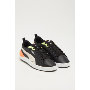 Sneakers en cuir Suede Bloc Lth - Noir - 02 - 34456253