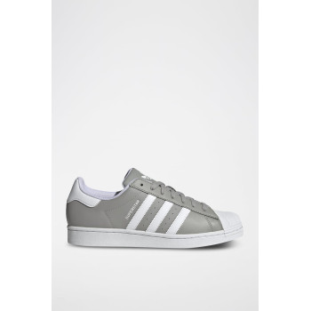 Sneakers en cuir Superstar - Gris - 02 - 34307137