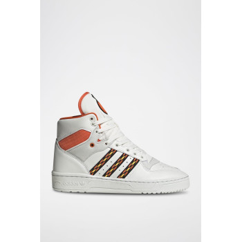 Sneakers montantes en cuir Rivalry - Blanc - 02 - 34116159