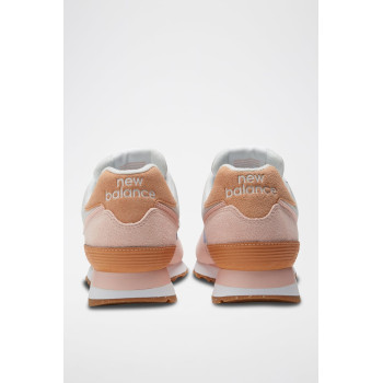 Sneakers en nubuck 574 - Rose - 02 - 34189672