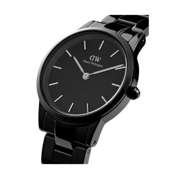 Montre en acier Iconic Link Ceramic - 28 mm - Noir - 02 - 33390894