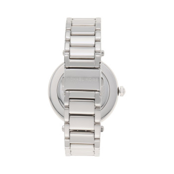 Montre à quartz en acier inoxydable Parker - Argenté - 02 - 34466232