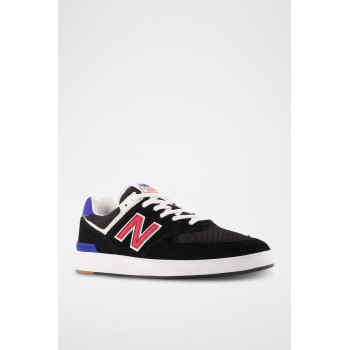 Sneakers en nubuck 574 - Noir - 02 - 34189575