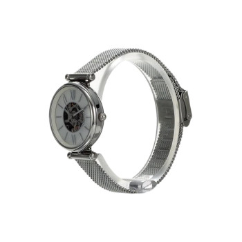 Montre automatique en acier - Argenté - 02 - 34466247