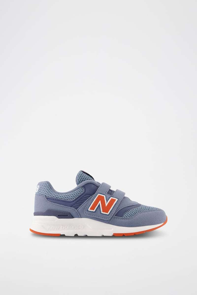 Sneakers 997 - Gris et orange - 02 - 34189602