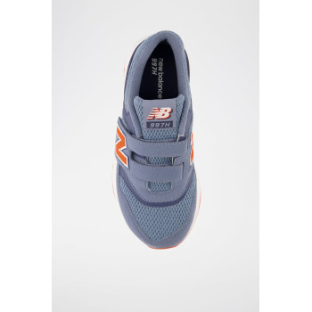 Sneakers 997 - Gris et orange - 02 - 34189602