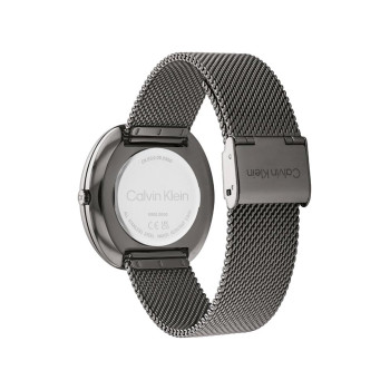 Montre à quartz en acier - Anthracite - 02 - 34466259