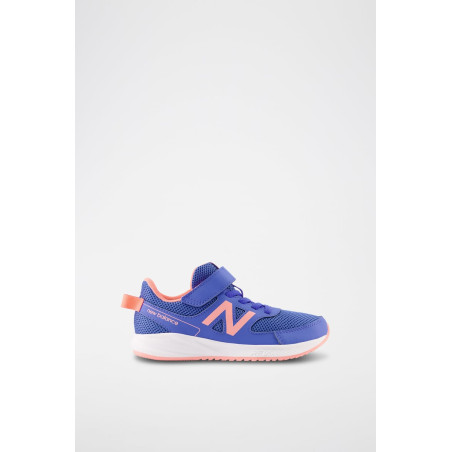 Sneakers 570 - Bleu et corail - 02 - 34189611