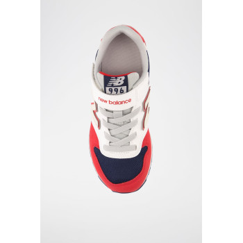 Sneakers 996 - Rouge et blanc - 02 - 34189617