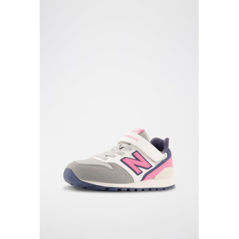 Sneakers 996 - Gris et rose - 02 - 34189618