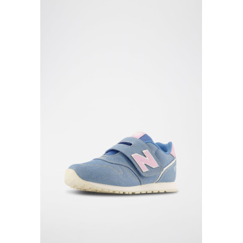 Sneakers 373 - Bleu clair et rose - 02 - 34189620