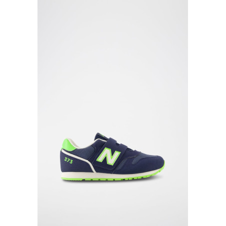 Sneakers 373 - Bleu foncé et vert - 02 - 34189622