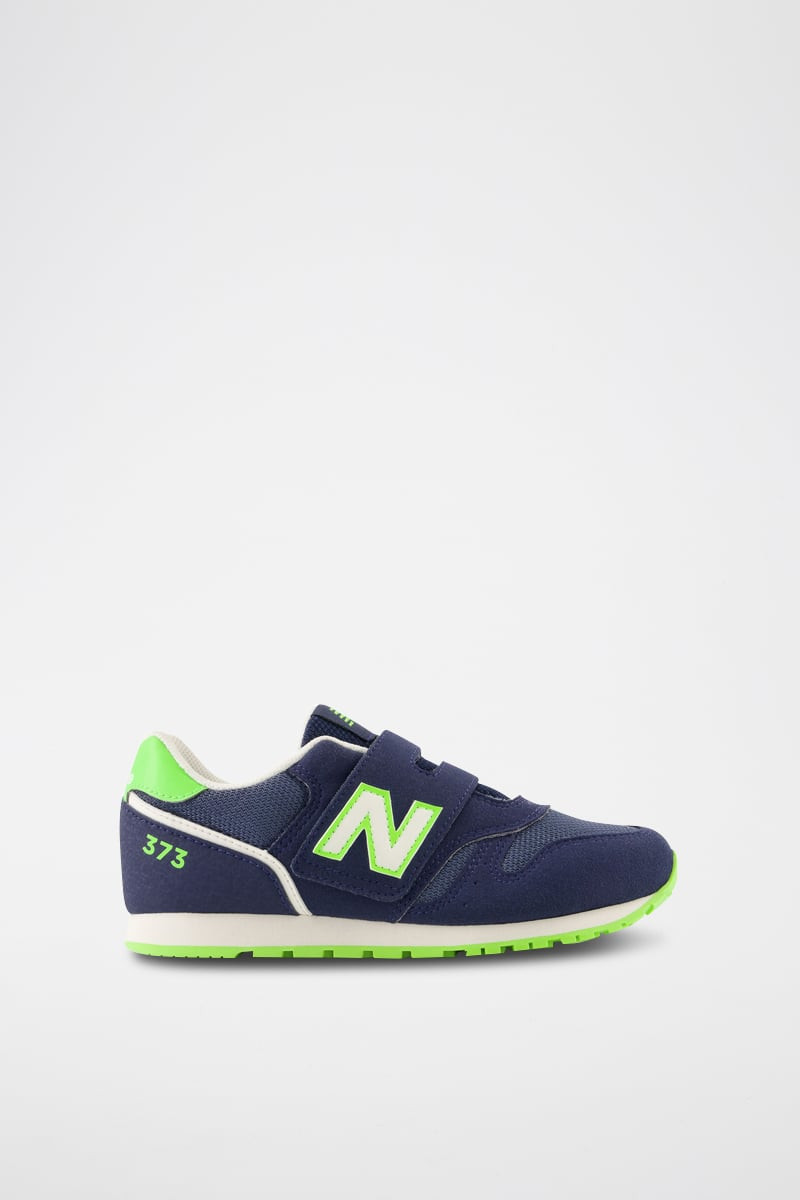 Sneakers 373 - Bleu foncé et vert - 02 - 34189622