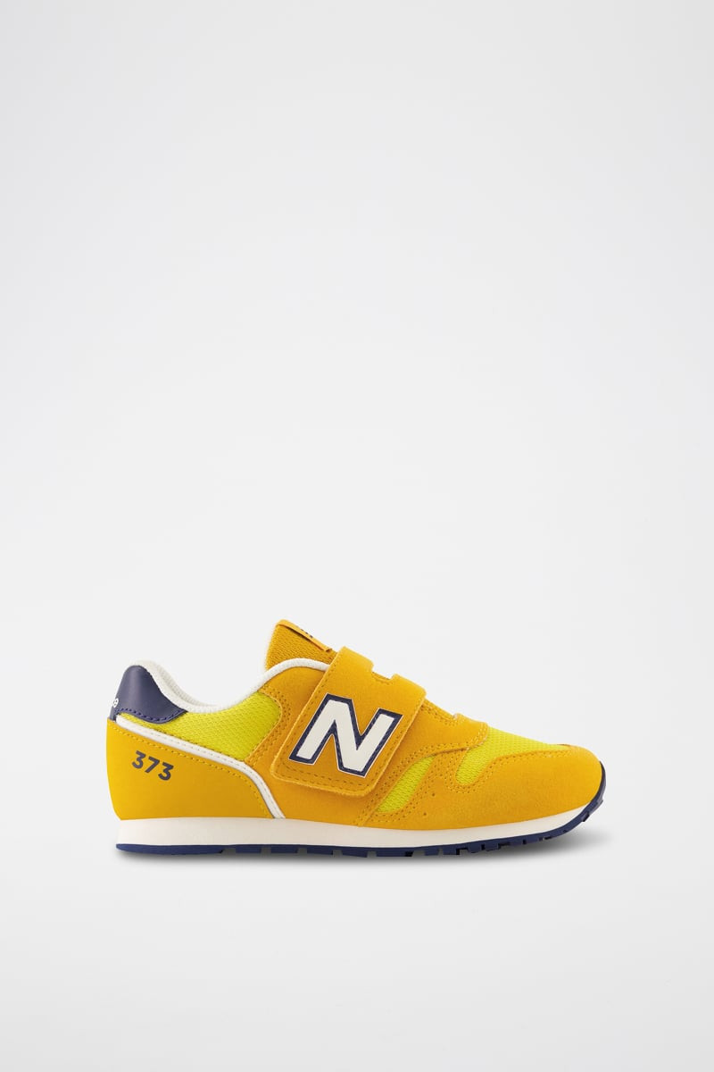 Sneakers 373 - Jaune et bleu - 02 - 34189625