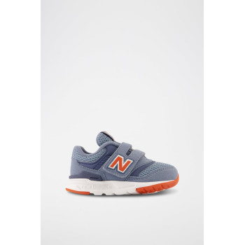 Sneakers 997 - Gris et orange - 02 - 34189636