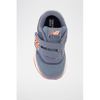 Sneakers 997 - Gris et orange - 02 - 34189636